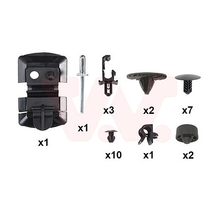 Kit montage capot avant