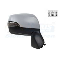 Rétroviseur électrique complet droit chauffant primer avec répétiteur rabattable électriquement