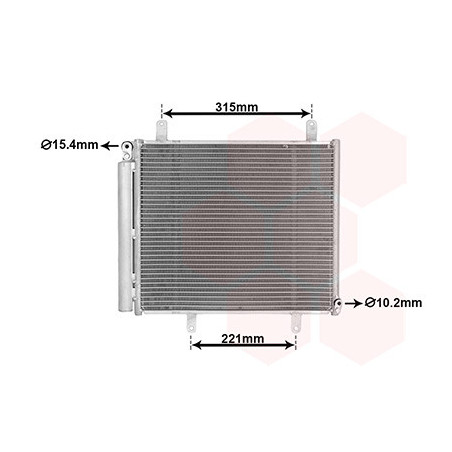 Condenseur avec bouteille