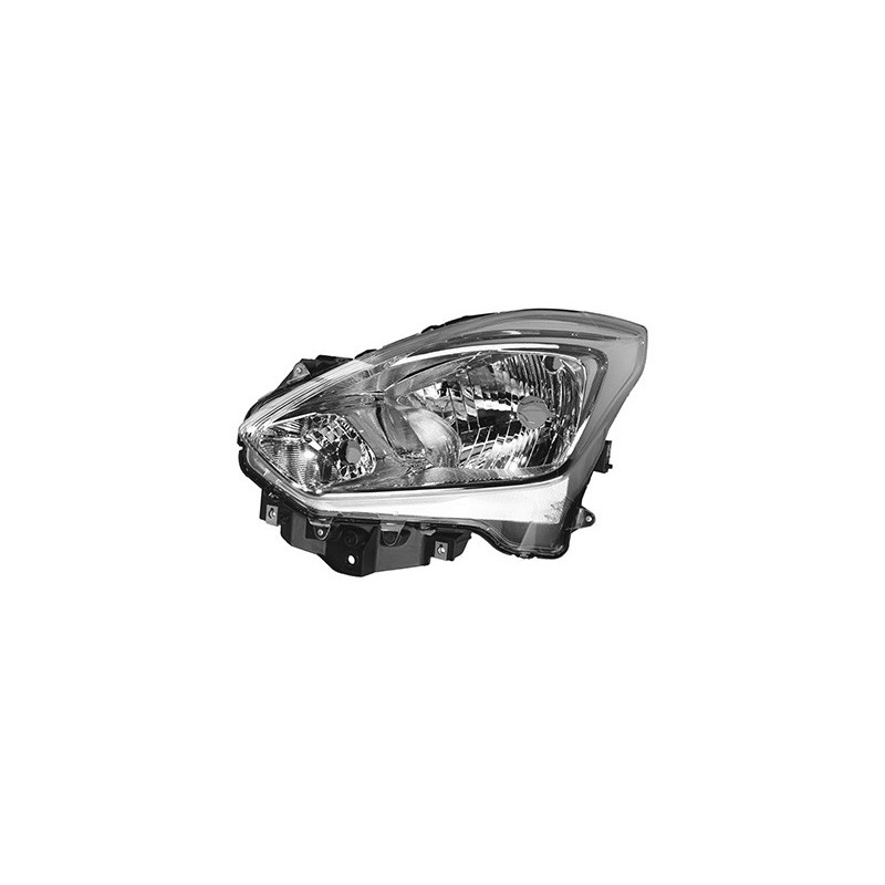 Phare gauche avec clignotant h4 type ga (basic)  réglage électrique avec feu deposition