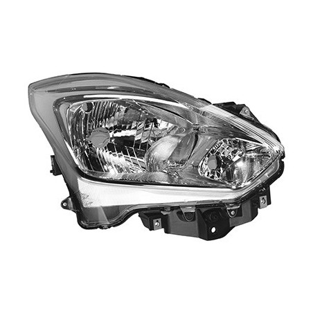 Phare droit avec clignotant h4 type ga (basic)  réglage électrique avec feu deposition