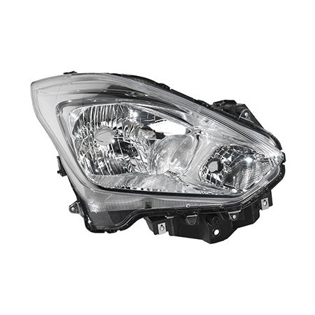 Phare droit avec clignotant h4 type gl (grand luxe)  réglage électrique