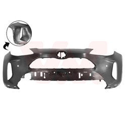 Pare-choc avant adventure premiere  2 trous pour parkcontrol  2 trous pour assistant d angle mort avec trous pour moulure