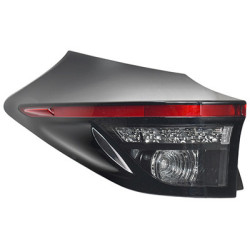 Feu arrière gauche led valeo partie extérieure