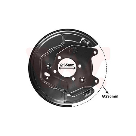 Protection disque frein arrière droit -1-03
