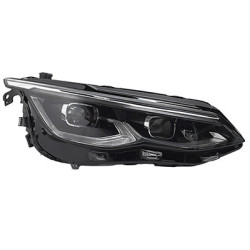 Phare double avant droit -24 matrix led cadre  chrome avec feu de jour (led) pour véhicules avec feux-phares de virages