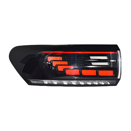 Feu arrière gauche id 4 led 3d olsa avec clignoteur dynamique ( balayant )