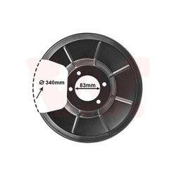 Protection disque frein arrière gauche pour diamètre du disque de frein [mm]  302