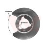 Protection disque frein arrière droit pour diamètre du disque de frein [mm]  365