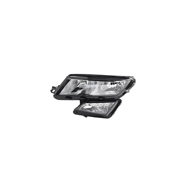 Phare double avant gauche -21 h7 h7 h8  a.b.