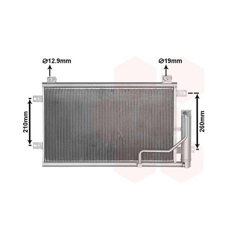 Condenseur avec bouteille