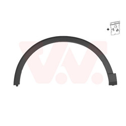 Moulure arc de roue avant gauche