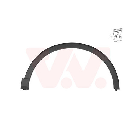 Moulure arc de roue avant droite