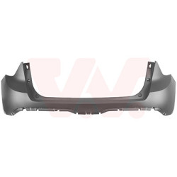 Pare-choc arrière en primer pour véhicules sans assistant d angle mort