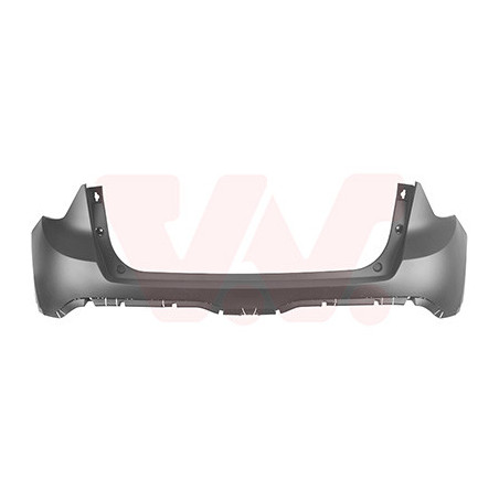 Pare-choc arrière en primer pour véhicules sans assistant d angle mort