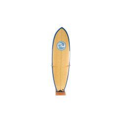 support planche de surf en bois