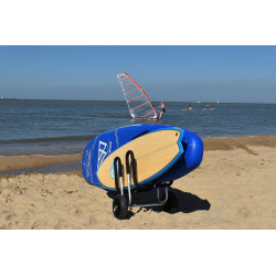 Carro de transporte de aluminio para 2 paddle - carro en M