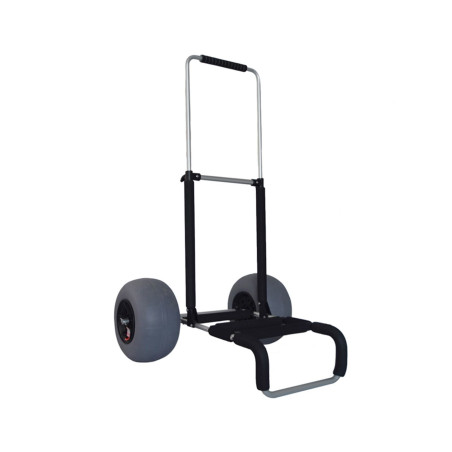 Diable de aluminio para paddle con ruedas de globo ideales para la arena