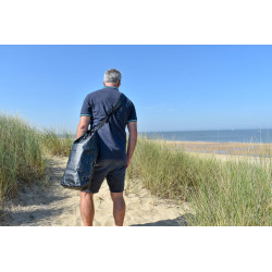 Waterdichte rugzak van 25l zwart