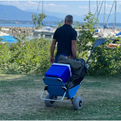 Trolley Zitplaats voor op het strand