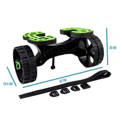 Carro de transporte para kayak y paddle