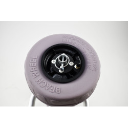 Carro de aluminio 2 ruedas de paletas de baja presión especial playa