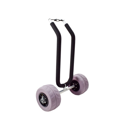 Alu trolley 1 paddle wielen lage druk speciaal strand
