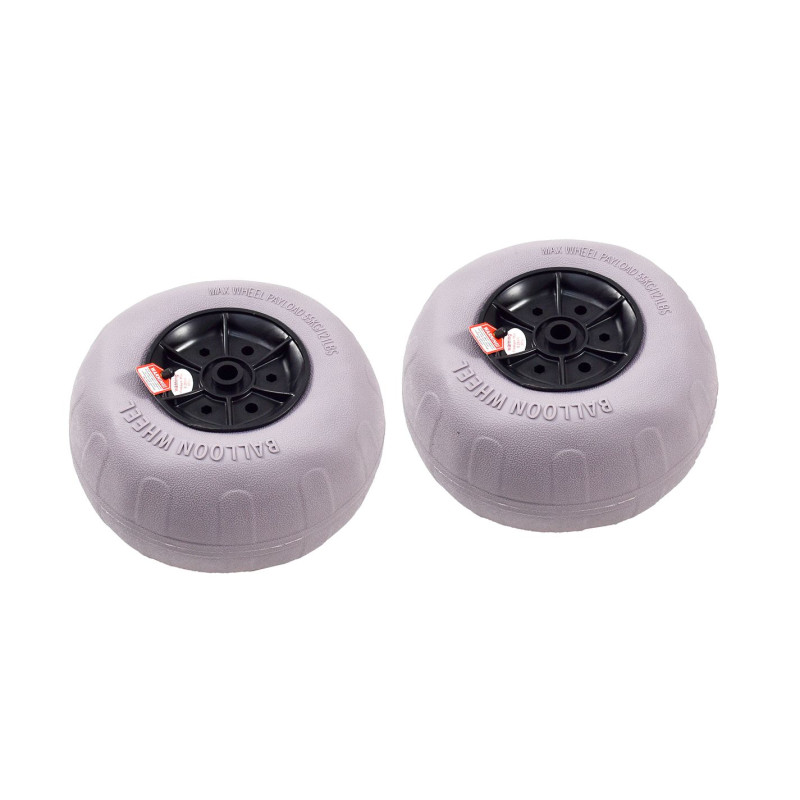 Roues gonflables plage diam 30cm largeur 18,5 cm