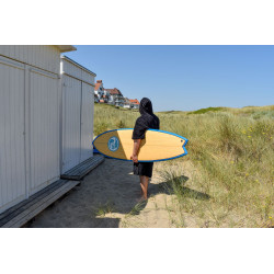 Poncho surf coton avec manches