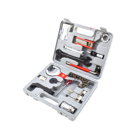 Kit de réparation vélo 19 outils