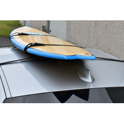 2 sangles de voiture pour surf ou paddle - longueur de 4,55M