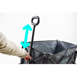Chariot de plage pliable