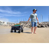 Carrello da spiaggia pieghevole