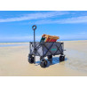 Carrello da spiaggia pieghevole