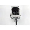 Rimorchio 2 bambini in alluminio 2in1 bici e jogger