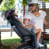Seggiolino bici bambino da 9 mesi a 5 anni fissaggio posteriore telaio bici - Polysport Guppy Maxi