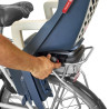 Siège vélo enfant de 9 mois à 5 ans fixation porte bagage - Polysport Guppy Maxi