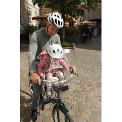 Seggiolino anteriore per bicicletta fissato all'attacco manubrio - Polisport Bilby Junior