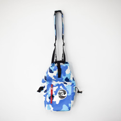 Sac à dos étanche de 25l bleu camouflage
