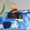 Sac à dos étanche de 25l bleu camouflage