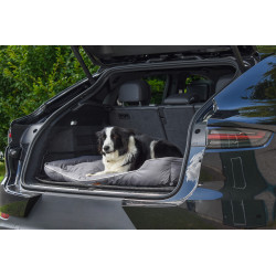 Panier pour chien type couchage de coffre