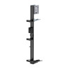 Supporto per bicicletta verticale EasyLift girevole con assistenza al sollevamento e supporto per caricabatterie per E-bike