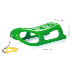 Slitta per bambini verde