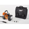 Pump'in ONE - Mini-compresseur avec lampe et accessoires.  Alimentation 12V allume-cigare.