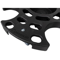 Chariot transport et stockage à pneus recyclé avec un frein