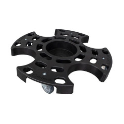 Chariot transport et stockage à pneus recyclé avec un frein