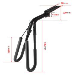 Porta-Surf para portaequipajes de bicicleta o scooter