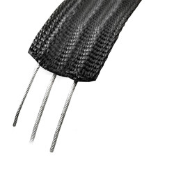 Correa antirrobo reforzada con cable de acero y cerradura