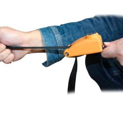 Versterkte antidiefstal band met stalen kabel en slot