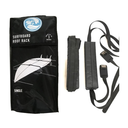 2 zachte dakdragers voor surfen of paddleboarden